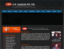 Tablet Screenshot of dmalkalies.com